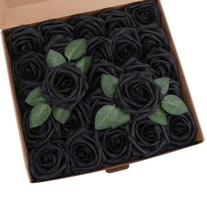 Foam Artificial Roses (15–100pcs) – Elegant Floral Decor for Weddings, Centerpieces & Special Events