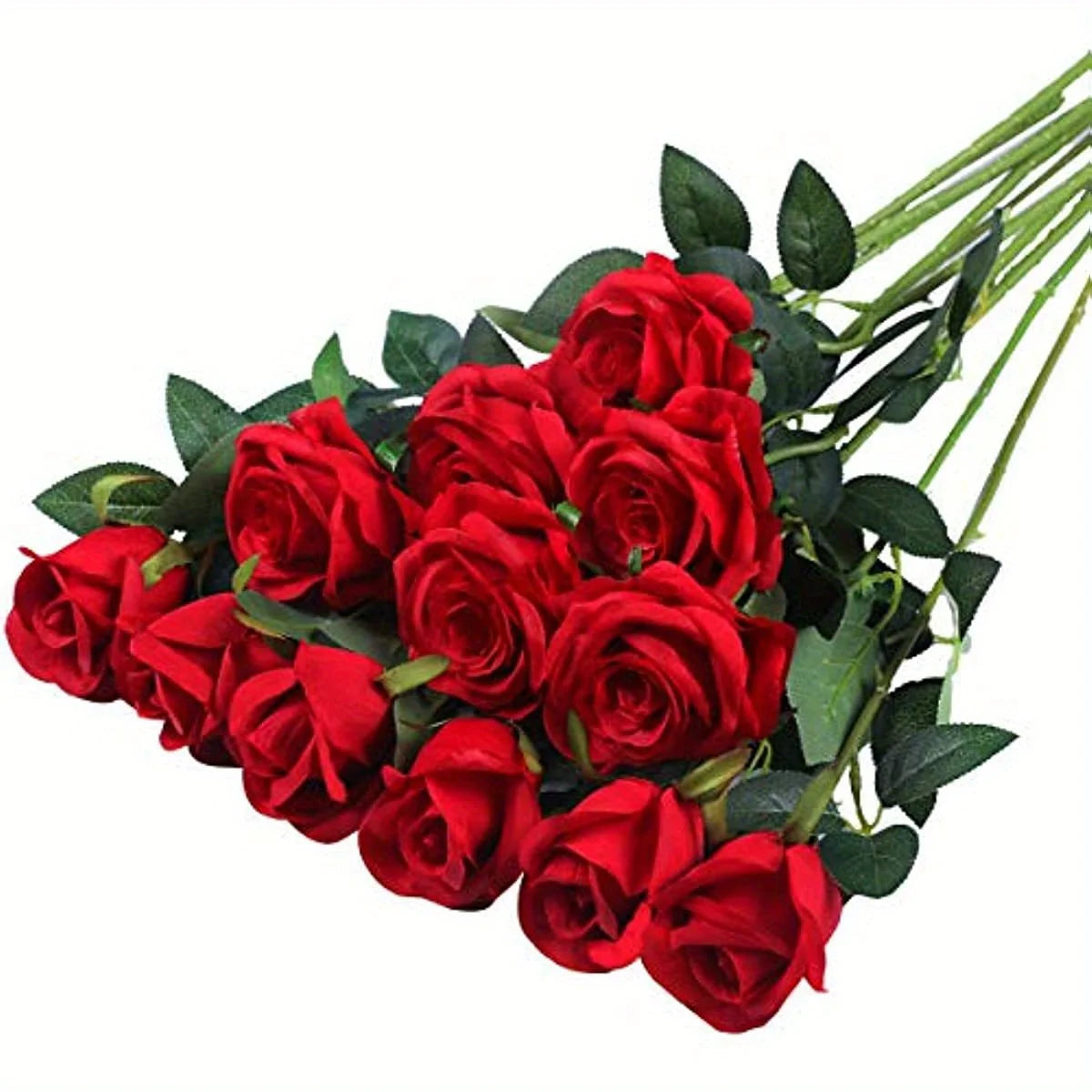 Elegant Artificial Rose Bouquet Set (12pcs) – Real Touch Roses for Timeless Decor & Special Events
Short & Catchy