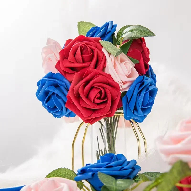 Foam Artificial Roses (15–100pcs) – Elegant Floral Decor for Weddings, Centerpieces & Special Events