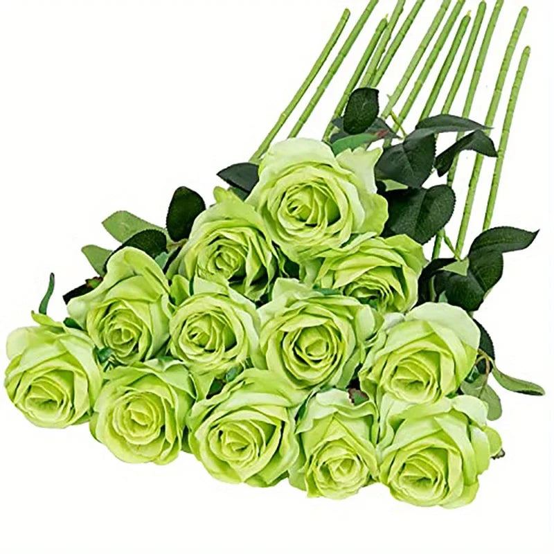 Elegant Artificial Rose Bouquet Set (12pcs) – Real Touch Roses for Timeless Decor & Special Events
Short & Catchy