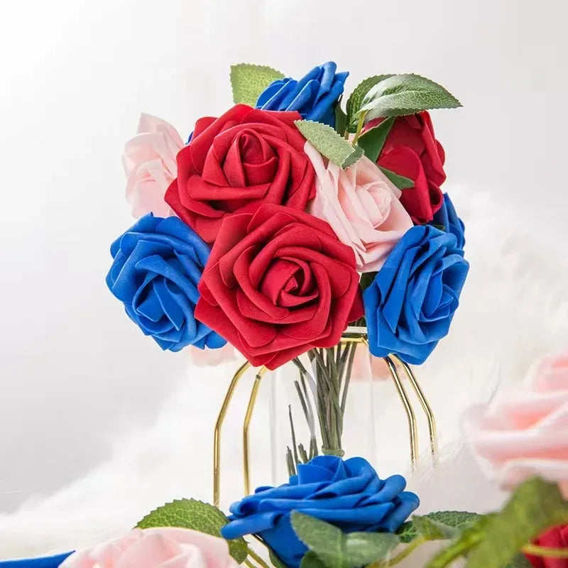 Foam Artificial Roses (15–100pcs) – Elegant Floral Decor for Weddings, Centerpieces & Special Events